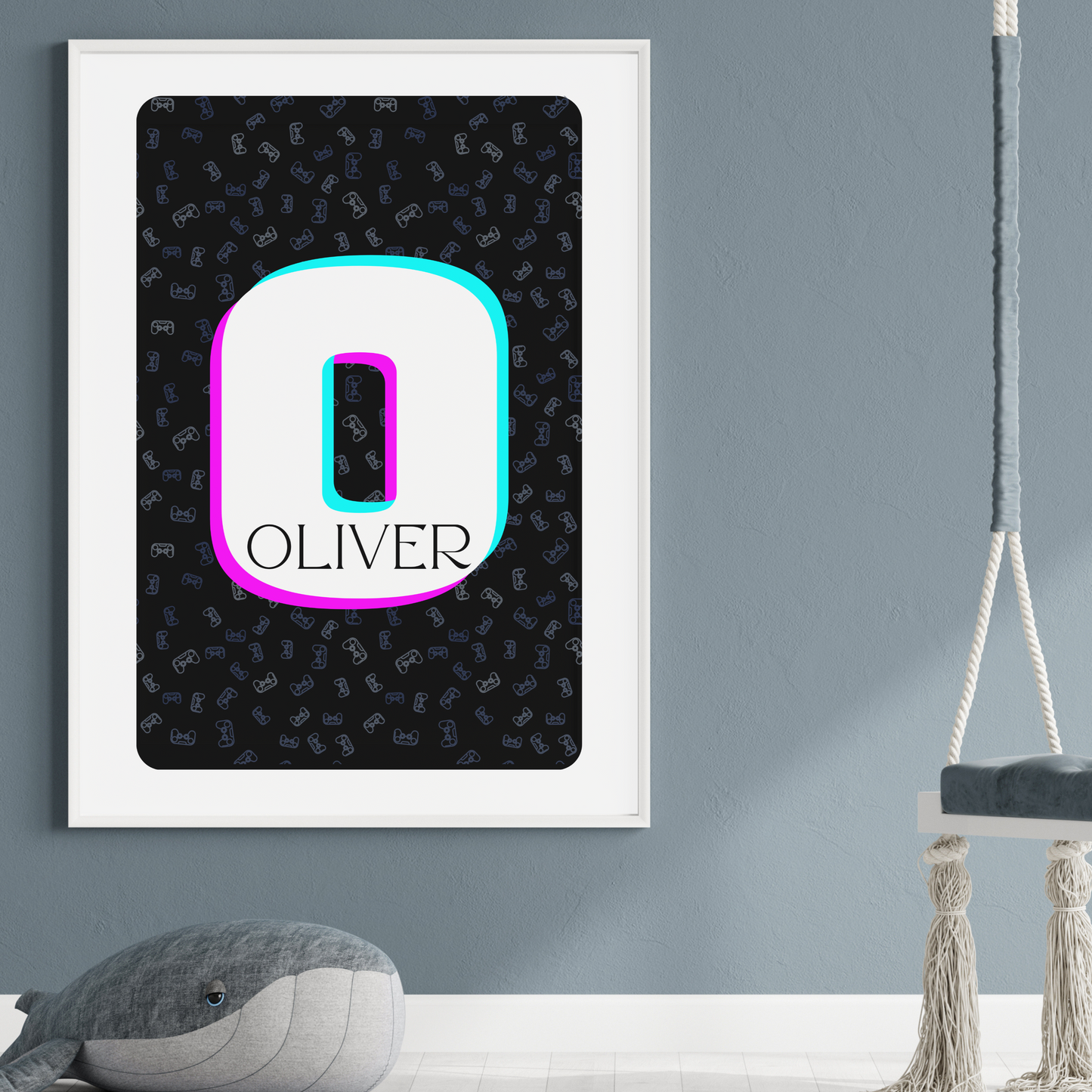 Gamer Themed Personalised Print - SRKD Designs