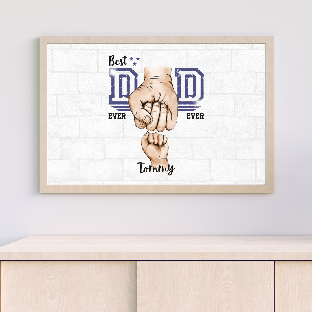 Fathers Day Hands Print - SRKD Designs