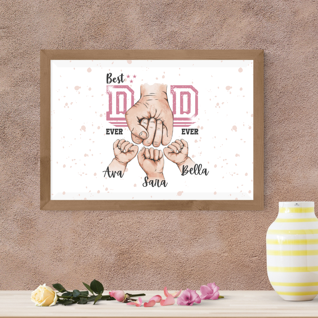 Fathers Day Hands Print - SRKD Designs