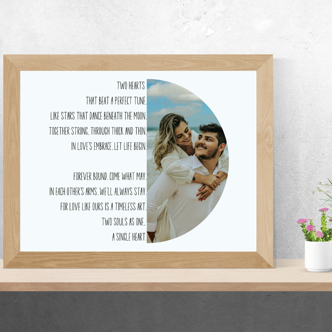 Two Hearts Photo Print - SRKD Designs