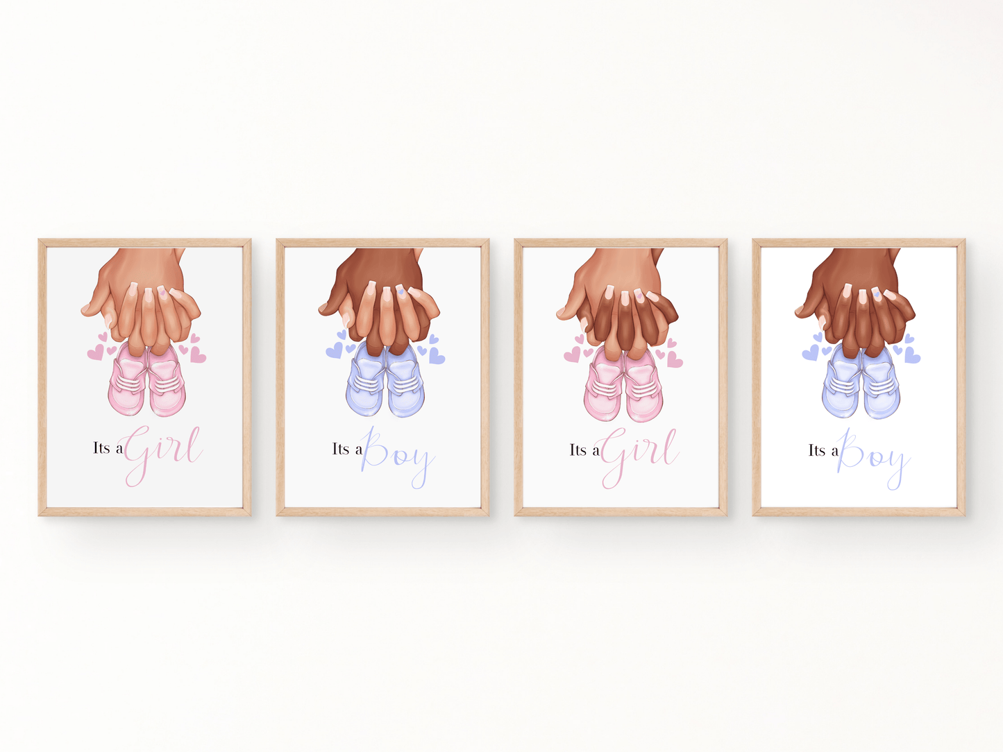 Its a... Gender Announcement Print - SRKD Designs