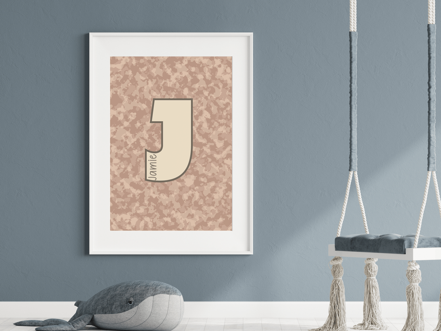 Camouflage Personalised Print - SRKD Designs