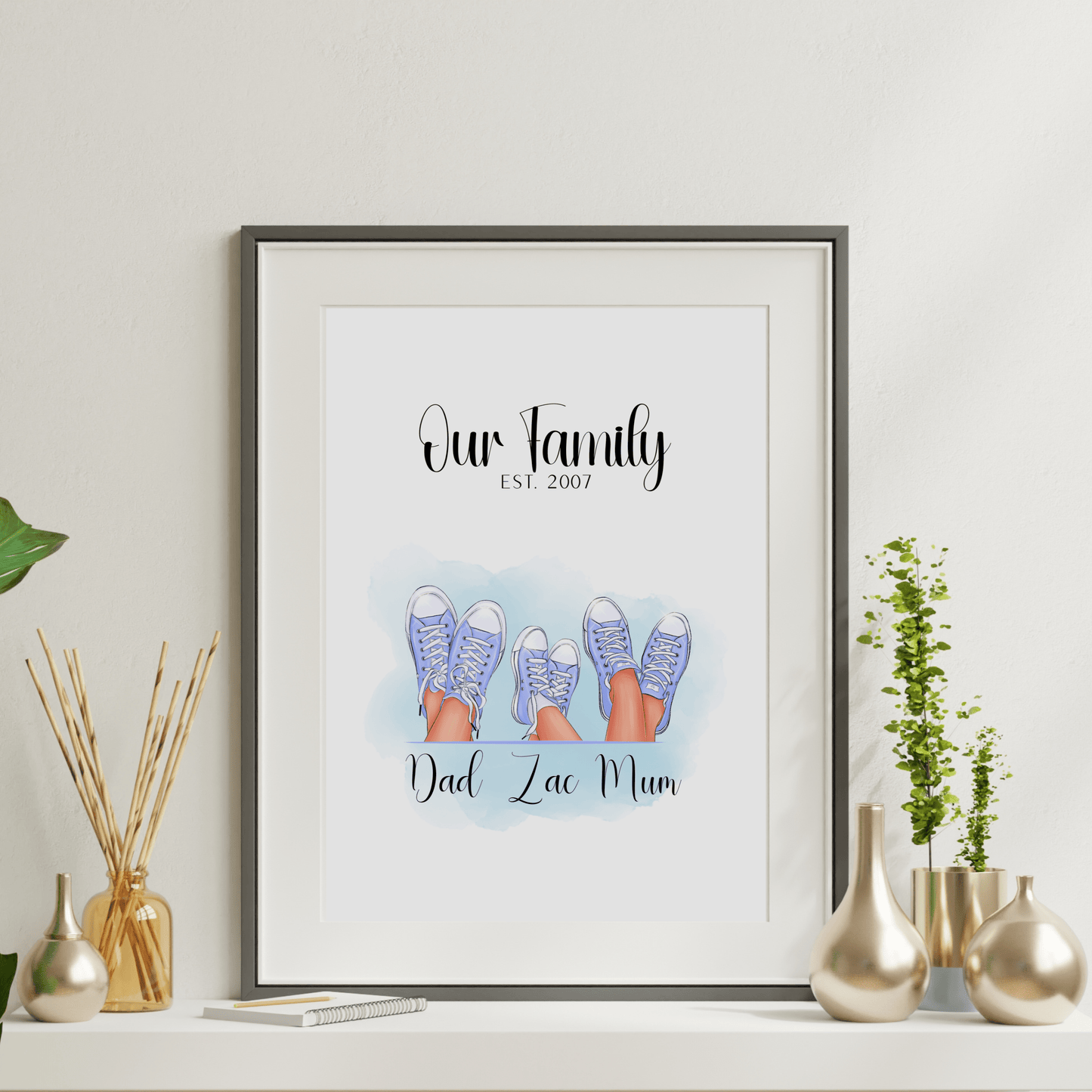 Family Trainer Print - SRKD Designs