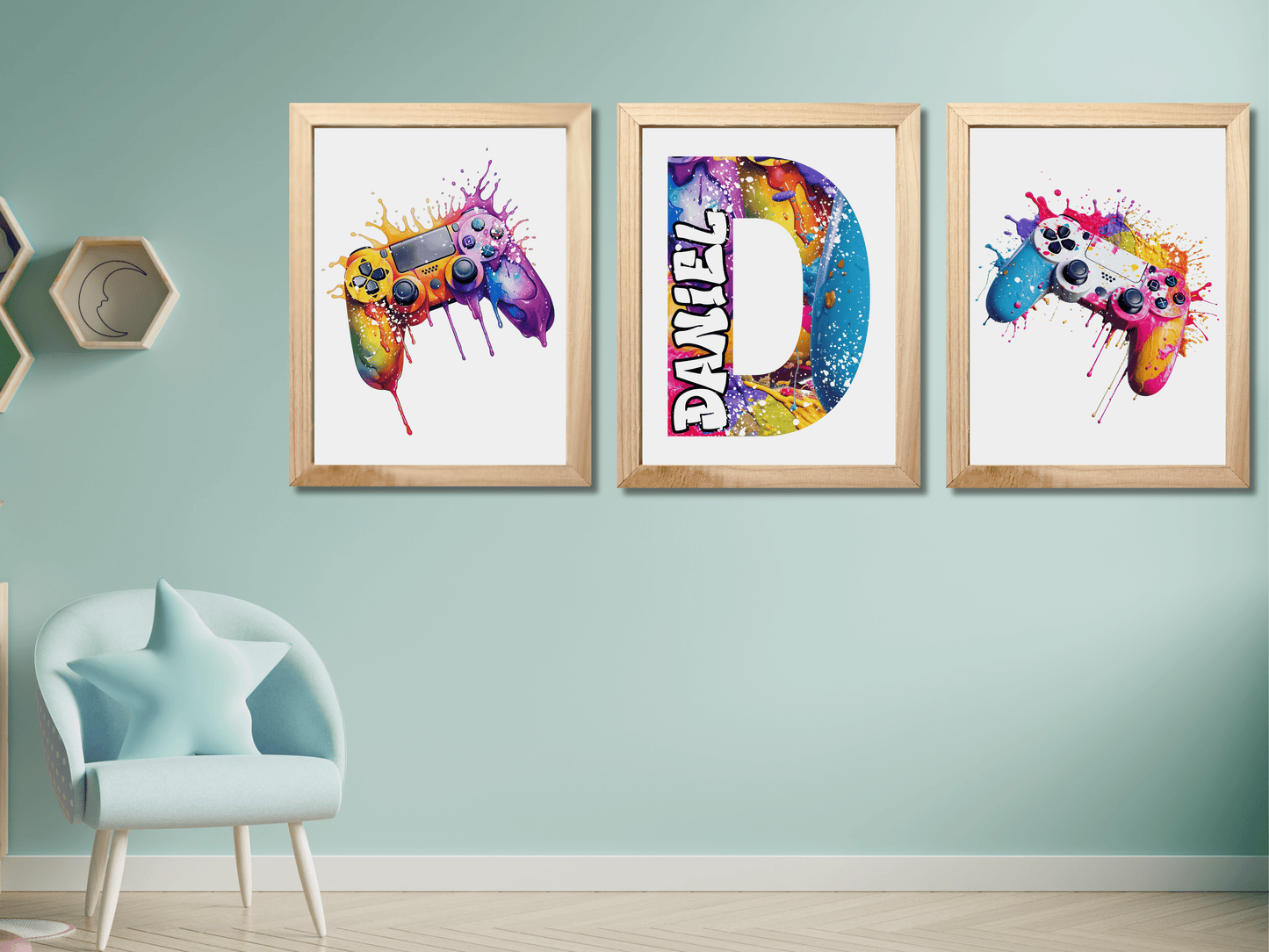 Gaming Controller Wall Art - SRKD Designs
