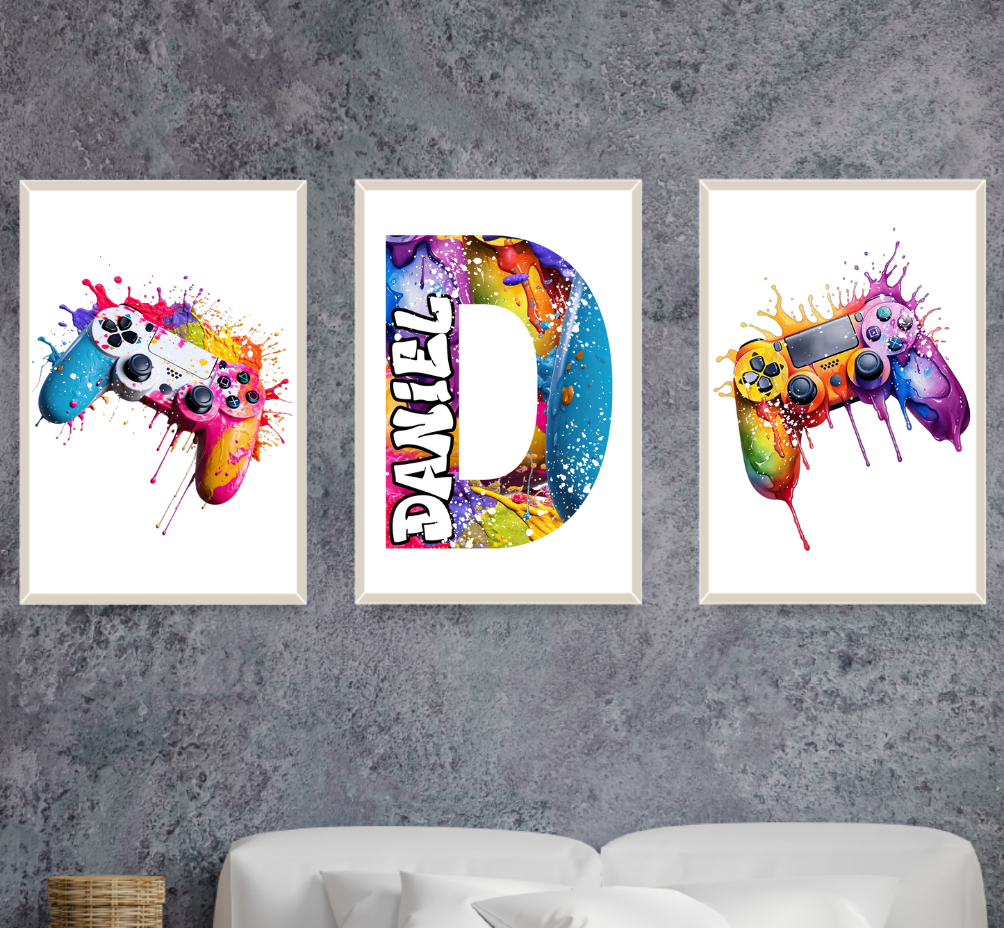 Gaming Controller Wall Art - SRKD Designs