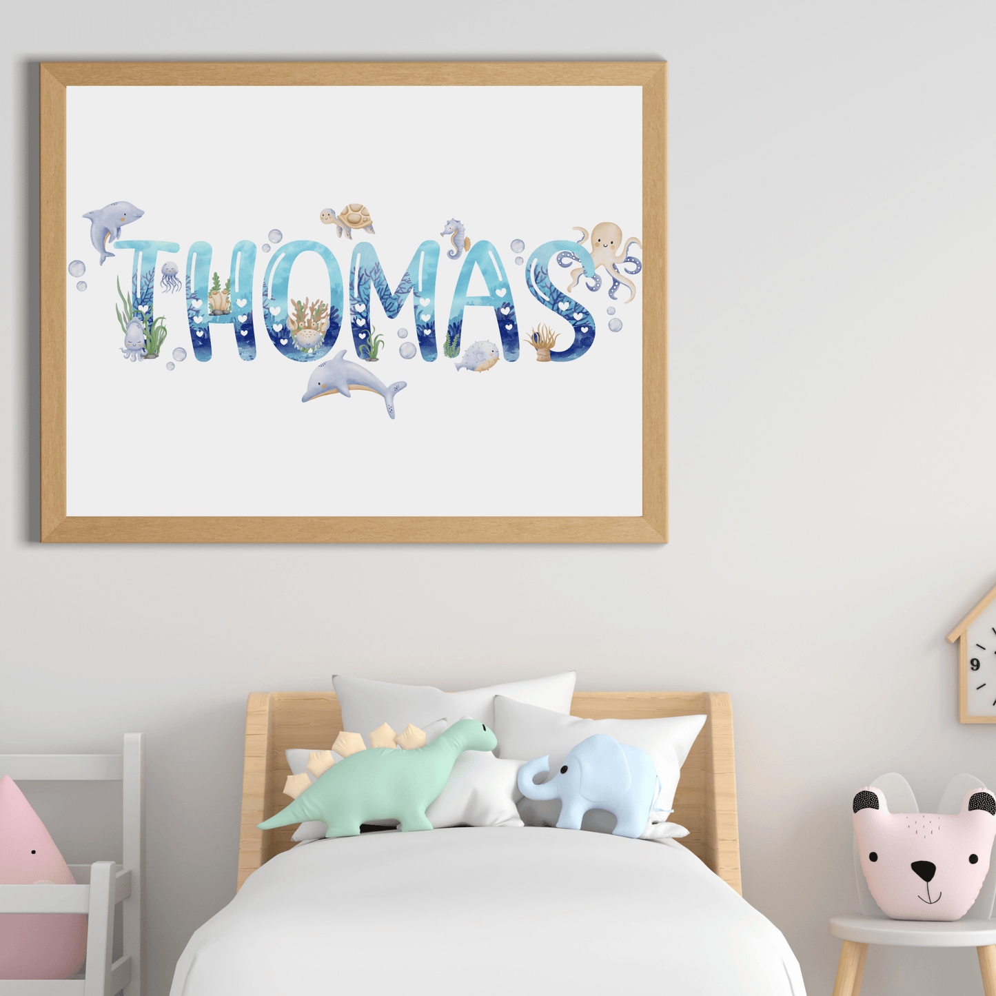 Under the Sea Name Print - SRKD Designs