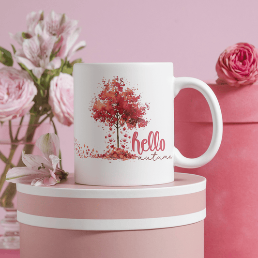 Hello Autumn Mug - SRKD Designs