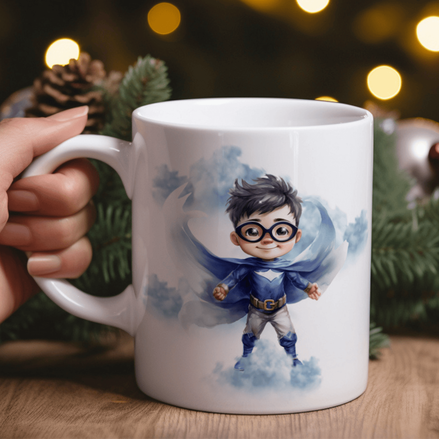 Superhero Personalised Mug