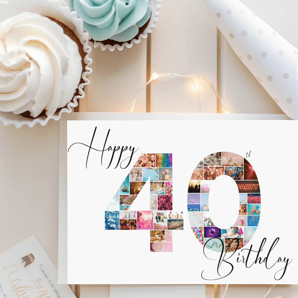 Photo Collage Birthday Print - SRKD Designs