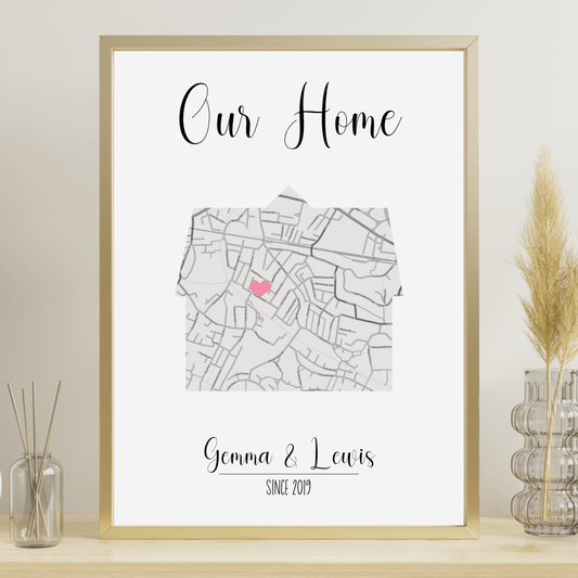 Home Map Print