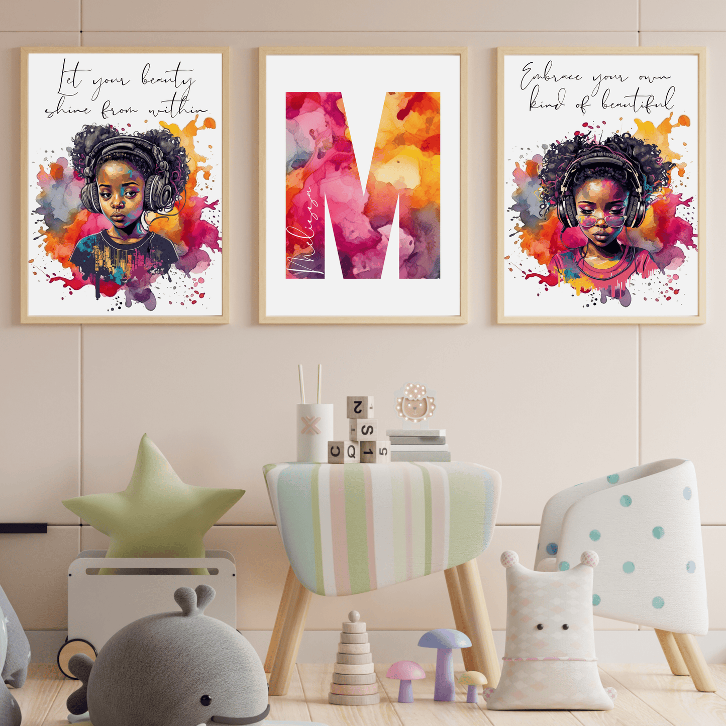 Personalised Affirmation Wall Art