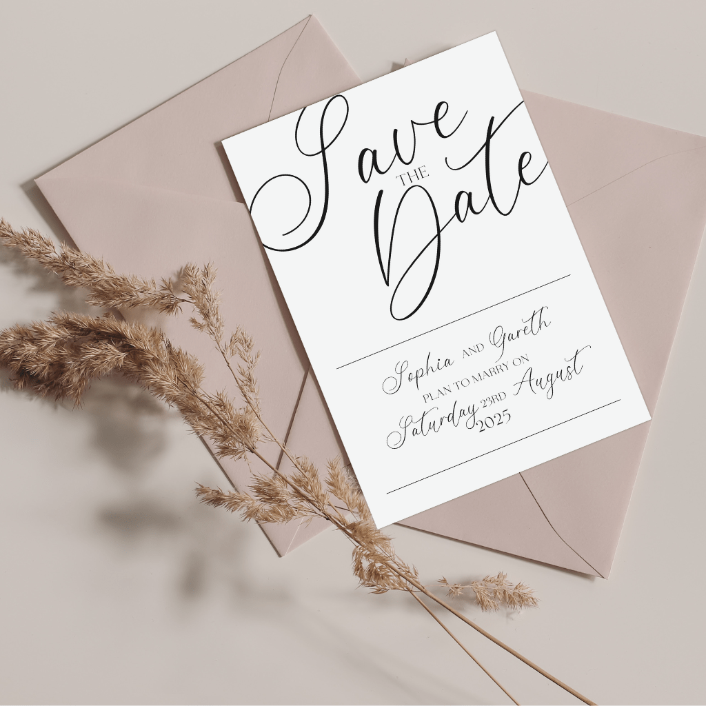 Save the Date Print - SRKD Designs