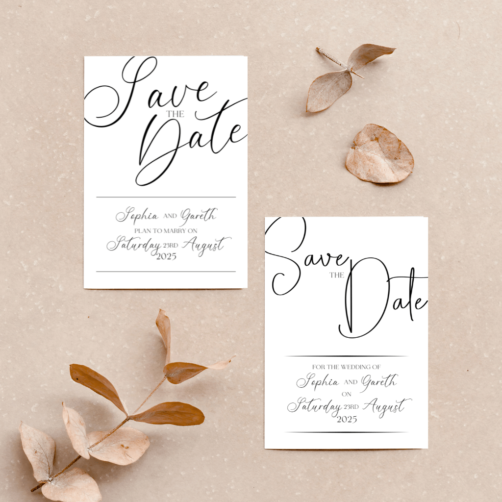 Save the Date Print - SRKD Designs